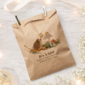 Igel Butterfly Pilz Woodland Babydusche Geschenktütchen (Ausgeschnitten)