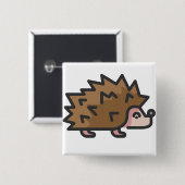 Igel Button (Vorne & Hinten)