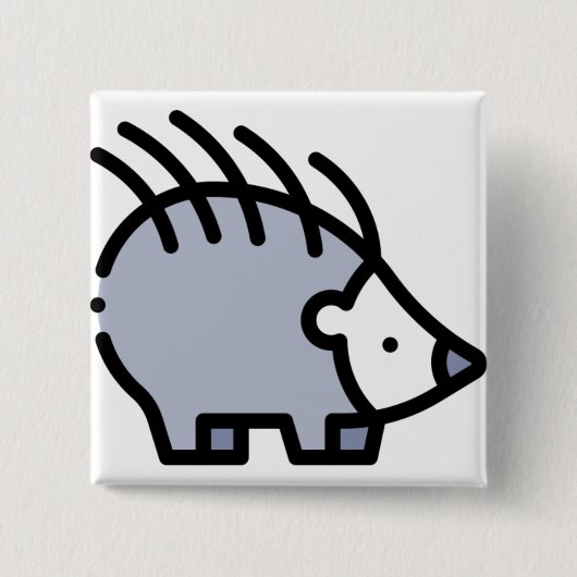 Igel Button (Vorderseite)