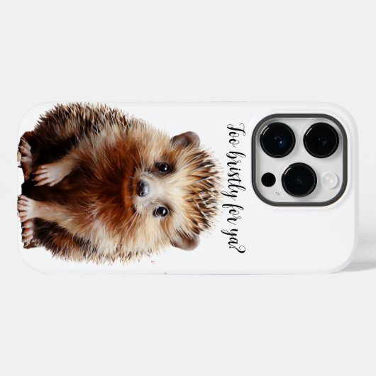 Igel Case-Mate iPhone Hülle (Rückseite (Horizontal))