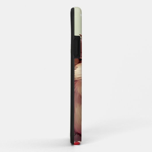 Igel, der ein Stück Wassermelone genießt Case-Mate iPhone Hülle (Hinten/Rechts)