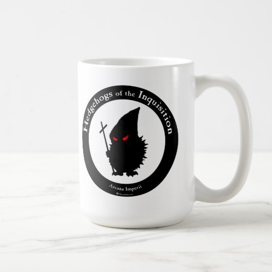 Igel der Inquisition Kaffeetasse (Rechts)