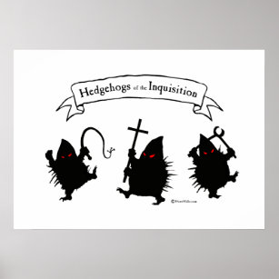 Igel der Inquisition Poster