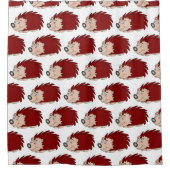 Igel Design Duschvorhang (Vorderseite)