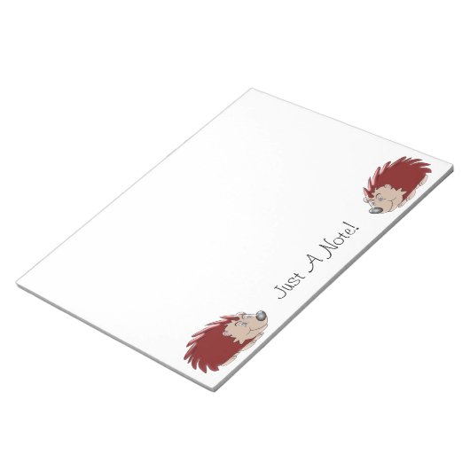 Igel Design Notizblock (angewinkelt)