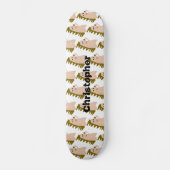 Igel Design Personalisiert Skateboard (Vorderseite)