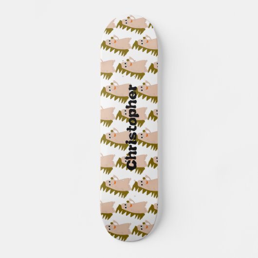 Igel Design Personalisiert Skateboard (Vorderseite)