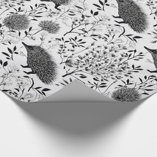 Igel Designer-Papiere Geschenkpapier (Ecke)