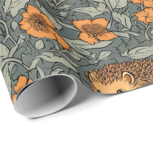 Igel Designer-Papiere Geschenkpapier (Rolleneckpunkt)