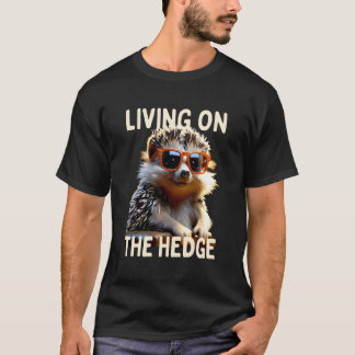 Igel, die auf Hedge-Puppe leben Tier I Liebe Hed T-Shirt
