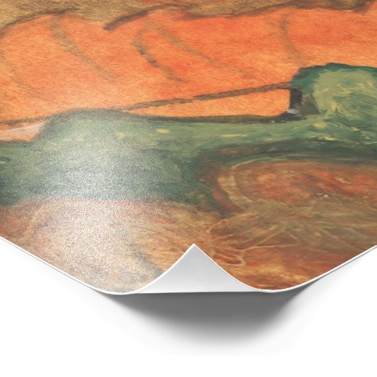 Igel, die miteinander sprechen Illustration Fotodruck (Ecke)