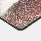 Igel, die miteinander sprechen Illustration Schreibtischunterlage (Ecke)