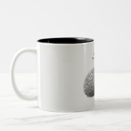 'Igel Drawing Zweifarbige Tasse