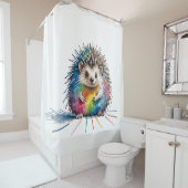 Igel Duschvorhang (Beispiel)