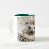 Igel eine spezielle Art Liebe-Tasse Zweifarbige Tasse (Vorderseite Links)