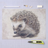 Igel Fall Watercolor Seidenpapier (Handwerk)