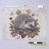 Igel Fall Watercolor Seidenpapier (Handwerk)