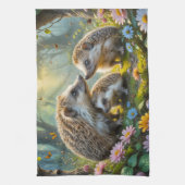 Igel Familienküche Handtuch (Vertikal)