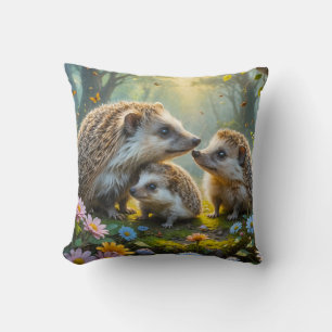 Igel Family Pillow Kissen
