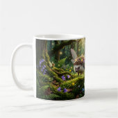 Igel Feen Whimsical Fantasy Kaffeetasse (Links)