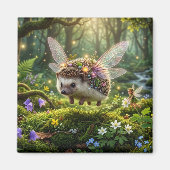 Igel Feen Whimsical Fantasy Magnet (Vorne)