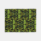 Igel Folk Art Fleecedecke (Vorderseite (Horizontal))