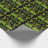 Igel Folk Art Geschenkpapier (Ecke)