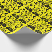 Igel Folk Art Geschenkpapier (Ecke)