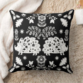 Igel Folk Art Kissen (Decke)