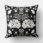 Igel Folk Art Kissen (Rückseite)