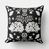 Igel Folk Art Kissen (Vorderseite)