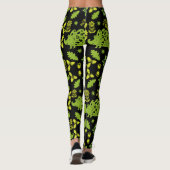 Igel Folk Art Leggings (Rückseite)