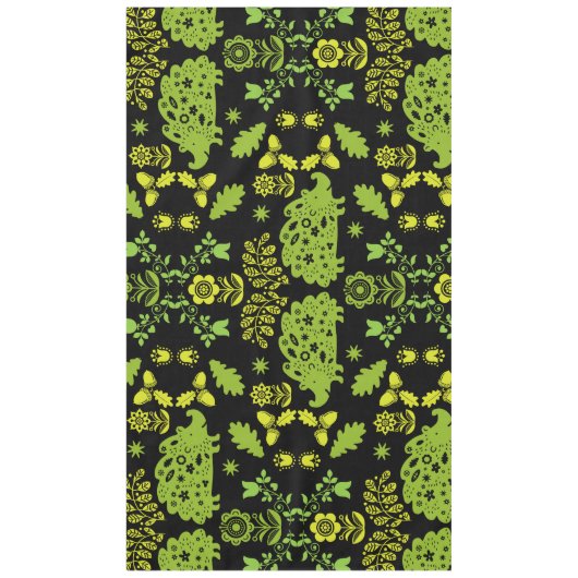 Igel Folk Art Tischdecke (Vorderseite)