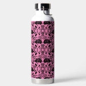 Igel Folk Art Trinkflasche (links)