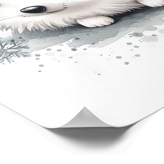 Igel Forest Kinderzimmer Wallfahrtskirche Madonna  Poster (Ecke)