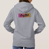 Igel-freier Umarmung Hoodie (Rückseite)