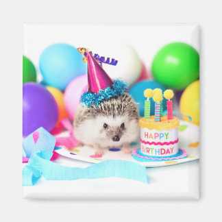 Igel Frohe Geburtstag! Magnet