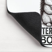 Igel Funny Quote Süße Tier Spaß Sarcastic Q Mousepad (Ecke)