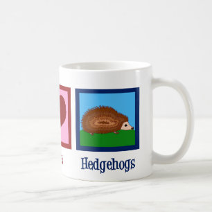 Igel für eine friedliche Liebe Kaffeetasse
