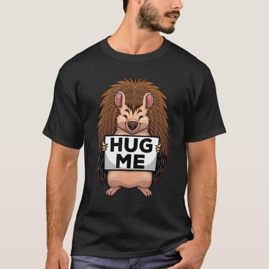 Igel für Männer Frauen Porcupine Igel T-Shirt (Vorderseite)