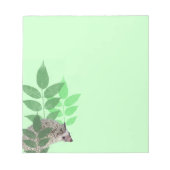 Igel Garden Notepad Notizblock (Vorderseite)