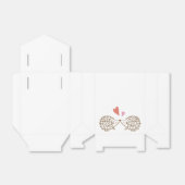 Igel Gastgeschenk Hochzeit Box Niedlich Igel Herz Geschenkschachtel (Ungefaltet)