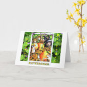 Igel Geburtstagskarte Karte (Gelbe Blume)