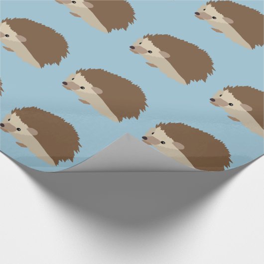 Igel Geschenkpapier (Ecke)