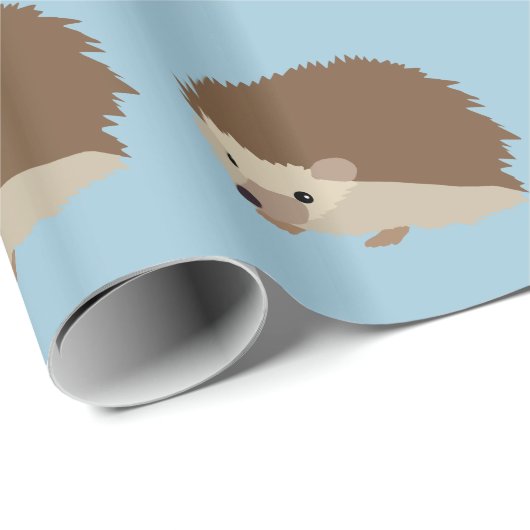 Igel Geschenkpapier (Rolleneckpunkt)