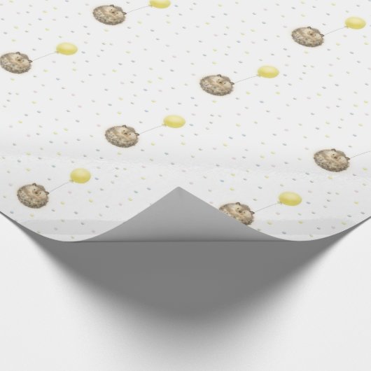 Igel Geschenkpapier (Ecke)