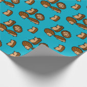 Igel Geschenkpapier (Ecke)