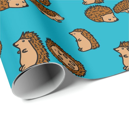 Igel Geschenkpapier (Rolleneckpunkt)