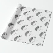Igel Geschenkpapier (Ungerollt)