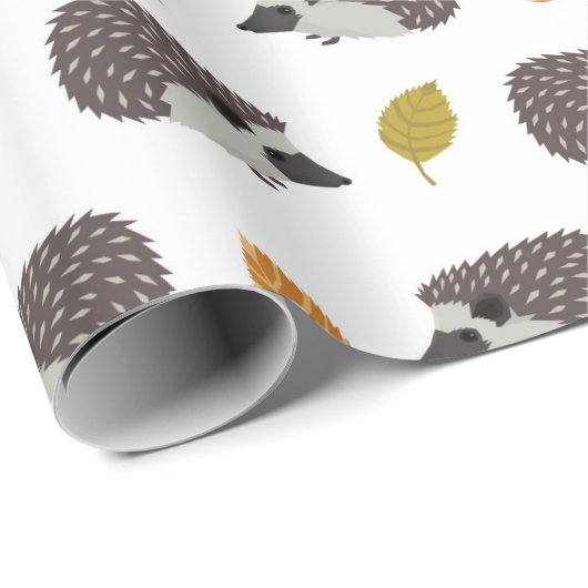Igel Geschenkpapier (Rolleneckpunkt)